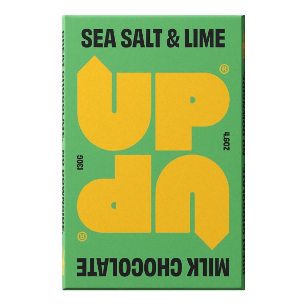 UpUp Chocolate Seal Salt & Lime 130g